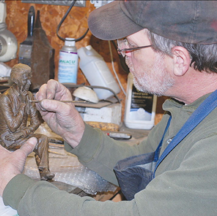Bronze Sculptor Brett Davis Creates Everlasting Art
