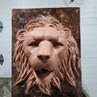 Lion Plaque Water Feature