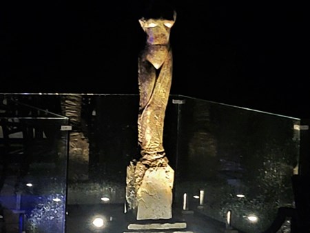 "Athena" - Bronze - 173cm x 56cm x 48cm - Privately purchased 22587 andquotathenaandquot   bronze   173cm x 56cm x 48cm   2