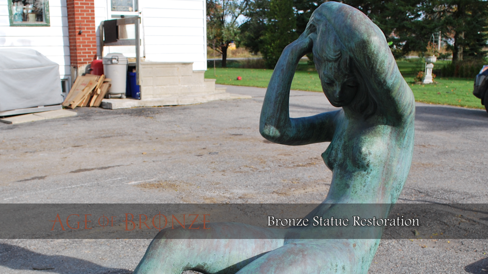 A Professional Bronze Statue Restoration Project